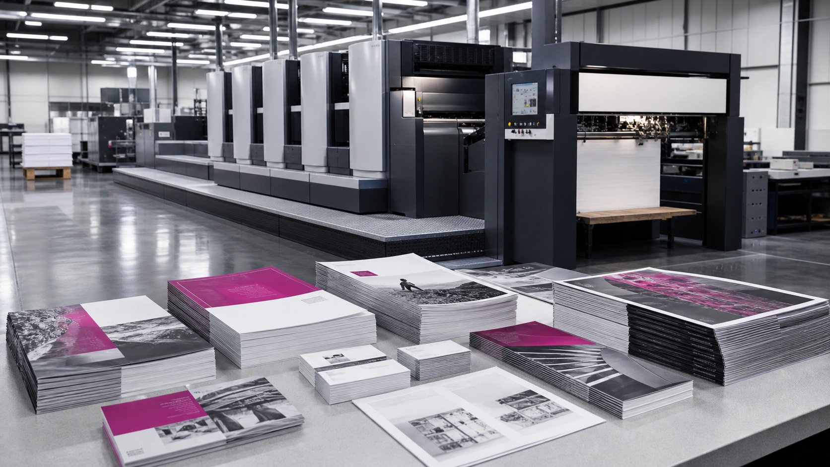 Offset Print — Finishing portfolio work